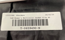 Load image into Gallery viewer, Divided By H&M Womens Multicolor Printed Long Sleeve Bomber Jacket Size XS