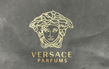 Load image into Gallery viewer, Versace Parfums Womens Medusa Black Zipper Logo Inner Pocket Crossbody Purse