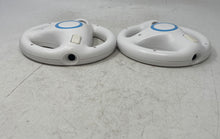 Load image into Gallery viewer, Nintendo Wii Model RVL-024 White Steering Wheel Controller Lot Of 2 Pcs