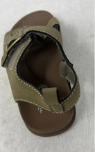Load image into Gallery viewer, First Steps Kids Green Leather Open Toe Buckle Sports Sandals Size 6