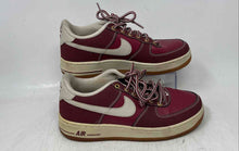 Load image into Gallery viewer, Nike Kids Air Force 1 Low Red White Lace-Up Sneakers Shoes Size 5.5Y