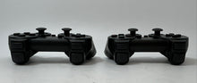 Load image into Gallery viewer, Set Of 2 Pcs Sony PlayStation DualShock 3 Black Wireless Controllers Not Tested