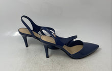 Load image into Gallery viewer, Liz Claiborne Womens Blue Pointed Toe Stiletto Slingback Heels Size 8.5M