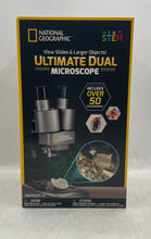 Load image into Gallery viewer, National Geographic Silver View Slides & Larger Objects Ultimate Dual Microscope