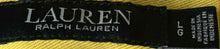 Load image into Gallery viewer, Lauren Ralph Lauren Womens Yellow Long Sleeve Two Pockets Button-Up Shirt Size L