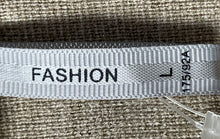 Load image into Gallery viewer, Fashion Mens Dark Khaki Contrast Stripe Sleeves Open Front Cardigan Sweater Sz L