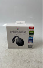 Load image into Gallery viewer, Set Of 2 Pcs Google Chromecast Black 2nd Gen TV Media Streamer Device Untested