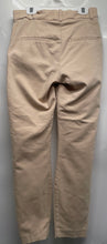 Load image into Gallery viewer, H&M Womens Beige Flat Front Slash Pockets Straight Leg Dress Pants Size 2