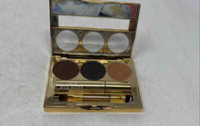 Load image into Gallery viewer, Brow Bar By Reema Dark True Glam Powder Eyes Makeover Kit With Box