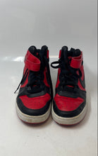 Load image into Gallery viewer, Nike Unisex Kids Court Borough Mid 2 Black Red Lace Up Sneakers Shoes Size 7Y