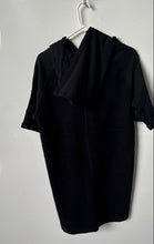 Load image into Gallery viewer, Fly Supply Mens Black Cotton Short Sleeve Pullover Hoodie Size Medium