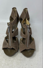 Load image into Gallery viewer, Michael Kors Womens Dark Gray Open Toe Stiletto Pump Heels Size 11M