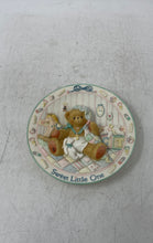 Load image into Gallery viewer, Priscilla Hillman Teddy Bear Sweet Little One Decorative Round Collector Plate