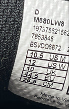 Load image into Gallery viewer, New Balance Unisex 680 V8 M680LW8 Black Yellow White Running Shoes M10.5 W12 D