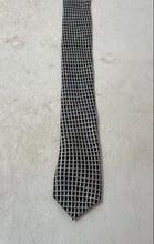 Load image into Gallery viewer, Pierre Cardin Mens Red And Black Printed Silk Adjustable Designer Tie