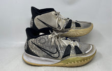 Load image into Gallery viewer, Nike Mens Kyrie 7 CQ9326-100 White Black Low Top Lace-Up Sneaker Shoes Size 11.5