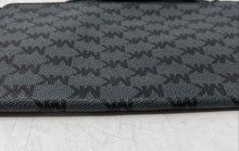 Load image into Gallery viewer, Michael Kors Womens Black And Gray Monogram Zip Top Jet Set Wristlet Wallet