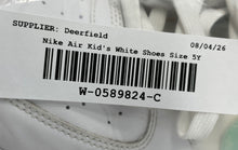 Load image into Gallery viewer, Nike Boys Air Force 1 LV8 FJ7706-131 White Leather Low Top Sneakers Shoes Sz 5Y