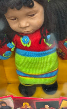 Load image into Gallery viewer, Anne Geddes The Baby Doll Collection Relda African American Rag Doll With Box
