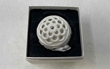 Load image into Gallery viewer, Pandora 2011 White Ceramic Unforgettable Moments Christmas Ornament Snowball