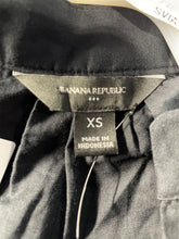Load image into Gallery viewer, Banana Republic Womens Black Cotton Long Sleeve Fit & Flare Dress Sz XS w/ Tags