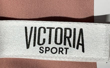 Load image into Gallery viewer, Victoria Sport Womens Nude Long Sleeve Cropped Blouse Top Size Large