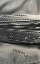 Load image into Gallery viewer, Calvin Klein Womens Black Inner Pockets Shoulder Crossbody Bag