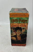 Load image into Gallery viewer, Harry Potter And The Goblet Of Fire Collection Cassettes 12 Pcs Not Tested