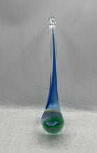Load image into Gallery viewer, Multicolor Hand Blown Art Glass Swan Collectible Decorative Statue Figure
