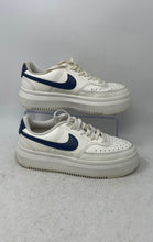 Load image into Gallery viewer, Nike Womens Court Vision Alta DM0113-102 White Blue Sneaker Shoes Size 7.5
