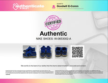 Load image into Gallery viewer, Authentic Nike Boys Dunk Low CW1590-001 Blue Black Lace-Up Sneaker Shoes Sz 4.5Y