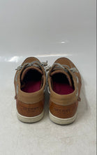 Load image into Gallery viewer, Sperry Womens STS86822 Beige Leather Moc Toe Slip-On Boat Shoes Size 8.5