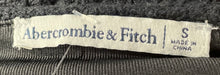 Load image into Gallery viewer, Abercrombie & Fitch Womens Black Crochet Scalloped Hem A-Line Skirt Size S