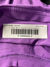 Load image into Gallery viewer, Hugo Boss Mens Purple Short Sleeve Round Neck Pullover T-Shirt Size Large