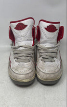 Load image into Gallery viewer, Nike Kids Air Jordan 2 Retro White Red Green Sneaker Shoes Size 6.5Y