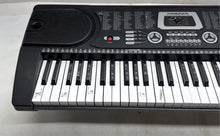 Load image into Gallery viewer, Hamzer Key-Unit-H209-BLK Black White 61 Key Piano Keyboard Not Tested