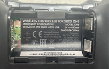 Load image into Gallery viewer, Microsoft Xbox One 1708 Black Wireless Video Gaming Controller Untested