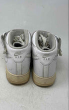 Load image into Gallery viewer, Nike Mens Air Force 1 Mid '07 White Leather Lace-Up Sneaker Shoes Size 8