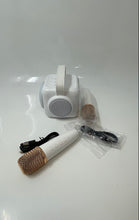 Load image into Gallery viewer, White K5 Portable Compact Karaoke Machine Speaker With Microphone Not Tested