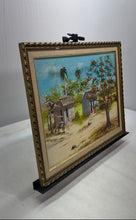 Load image into Gallery viewer, Rafael Garcia Framed 1988 Signed Dominican Republic Art Oil Painting