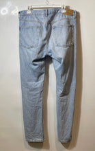 Load image into Gallery viewer, Zara Womens Blue Denim Medium Wash Pockets Straight Leg Jeans Size 34