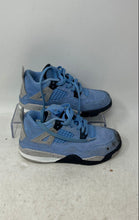Load image into Gallery viewer, Nike Boys Air Jordan 4 Retro PS BQ7669-400 University Blue Basketball Shoes 11C