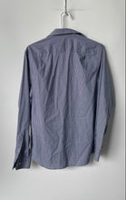 Load image into Gallery viewer, Nautica Mens Blue White Printed Long Sleeve Classic Fit Button-Up Shirt Size S