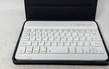Load image into Gallery viewer, Sengbirch White Rose Gold Portable Wireless Bluetooth Keyboard With Cover