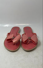 Load image into Gallery viewer, Melissa Womens Slim Pink Bow Open Toe Slip-On Flip Flop Sandals Size 9
