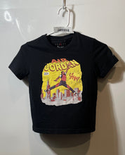 Load image into Gallery viewer, Air Jordan Kids Black Short Sleeve Crew Neck Pullover T-Shirt Size 6-7 Years