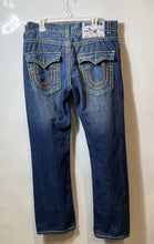 Load image into Gallery viewer, True Religion Mens Blue Denim Medium Wash Mid-Rise Pockets Straight Jeans Sz 38