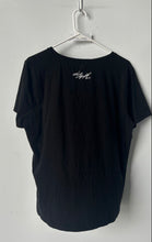 Load image into Gallery viewer, Karl Lagerfeld Mens Black Graphic Print Crew Neck Short Sleeve T-Shirt Size L