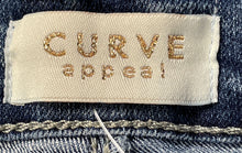 Load image into Gallery viewer, Curve Appeal Womens Blue Medium Wash Pockets Denim Bermuda Shorts Size 8/29