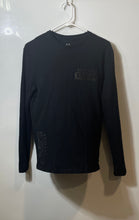 Load image into Gallery viewer, Armani Exchange Mens Black Long Sleeve Crew Neck Pullover T-Shirt Size XS